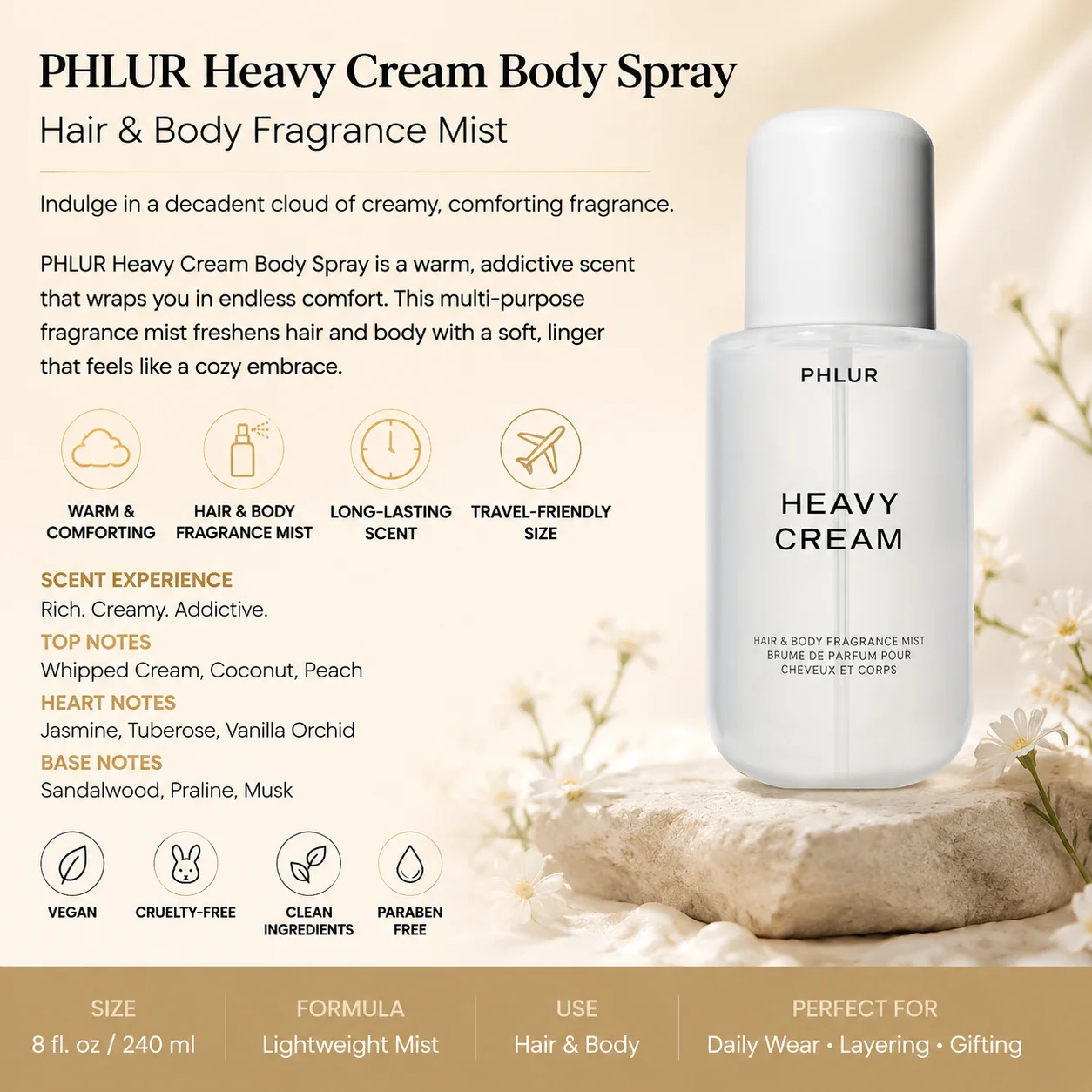 مجموعة عطور نسائية من PHLUR مك - مراجعة Perfume Fragrance Vanilla وسعره