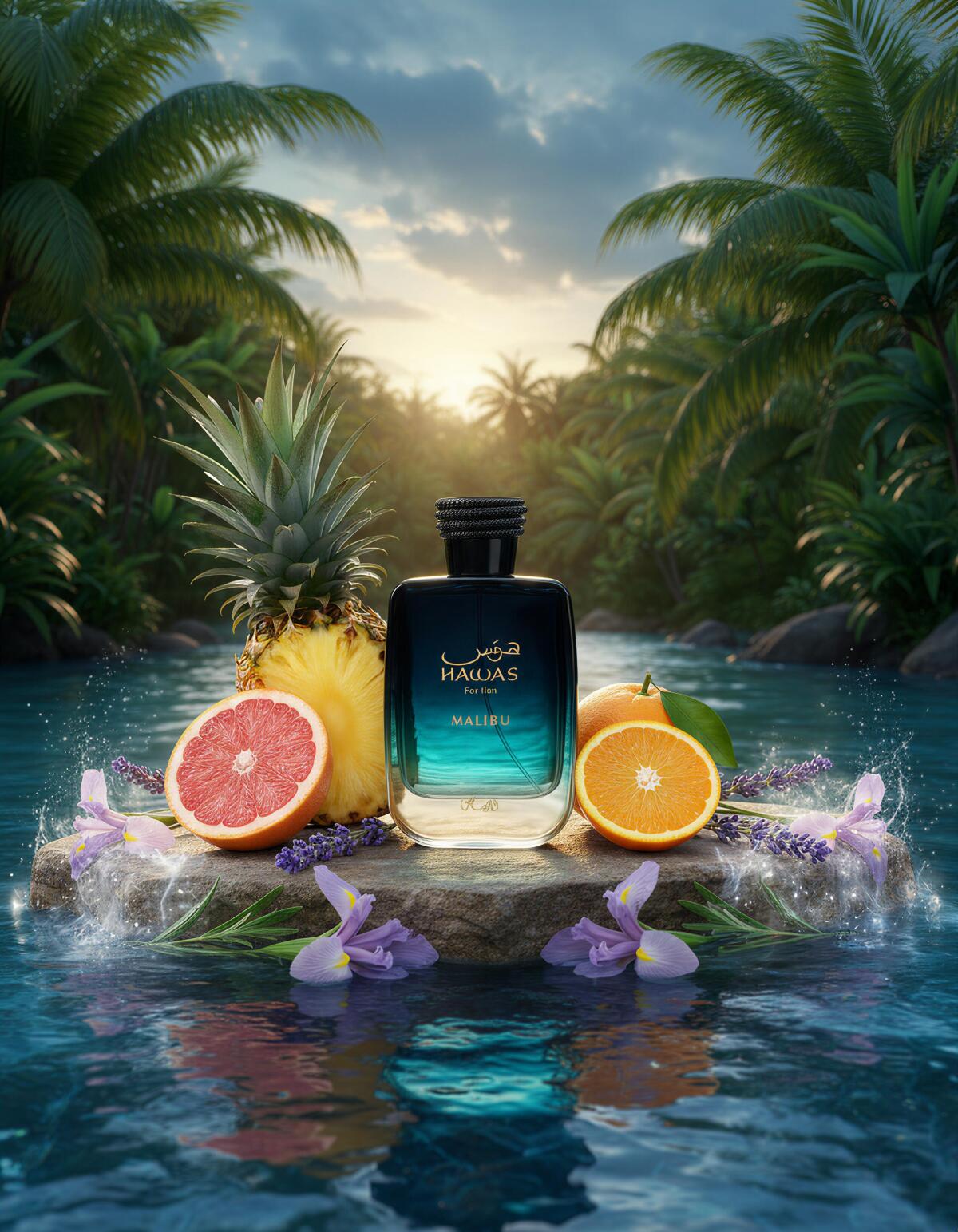 عطر راساسي هواس ماليبو للرجال  - مراجعة Perfume Fragrance Direct وسعره