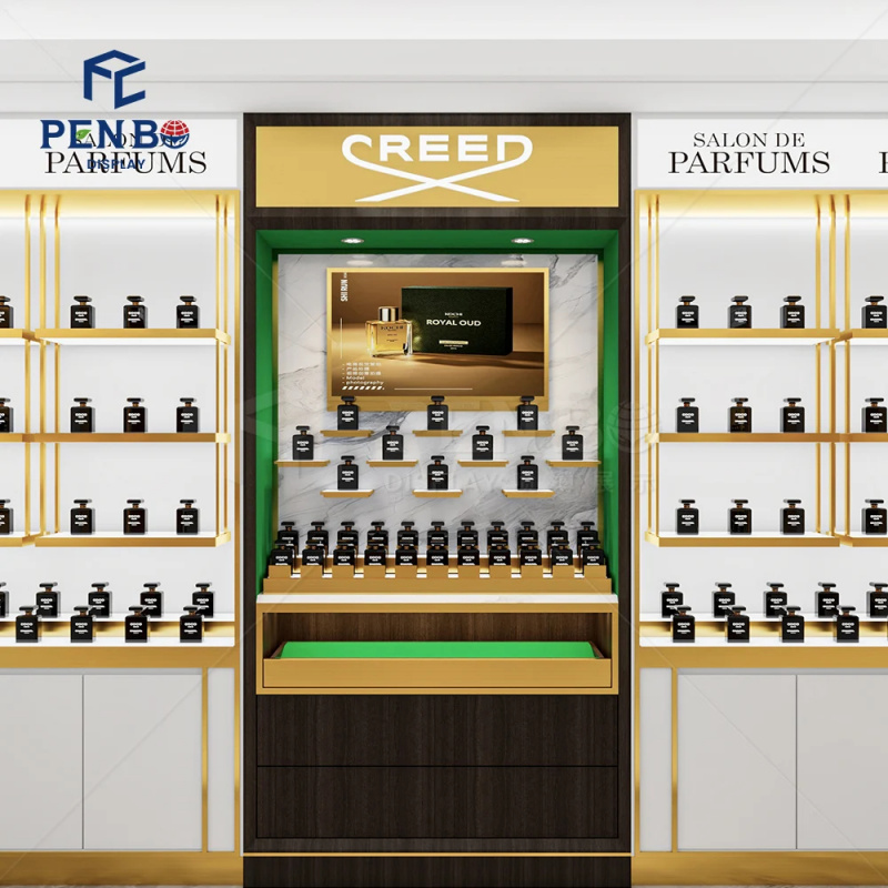 واجهة عرض عطور فاخرة بتصميم عر - مراجعة Perfume Fragrance Bar وسعره