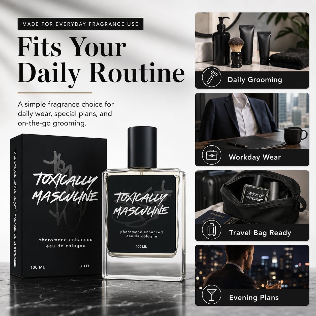 عطر كولونيا للرجال بتركيبة مُح - مراجعة Perfume Fragrance For Men وسعره