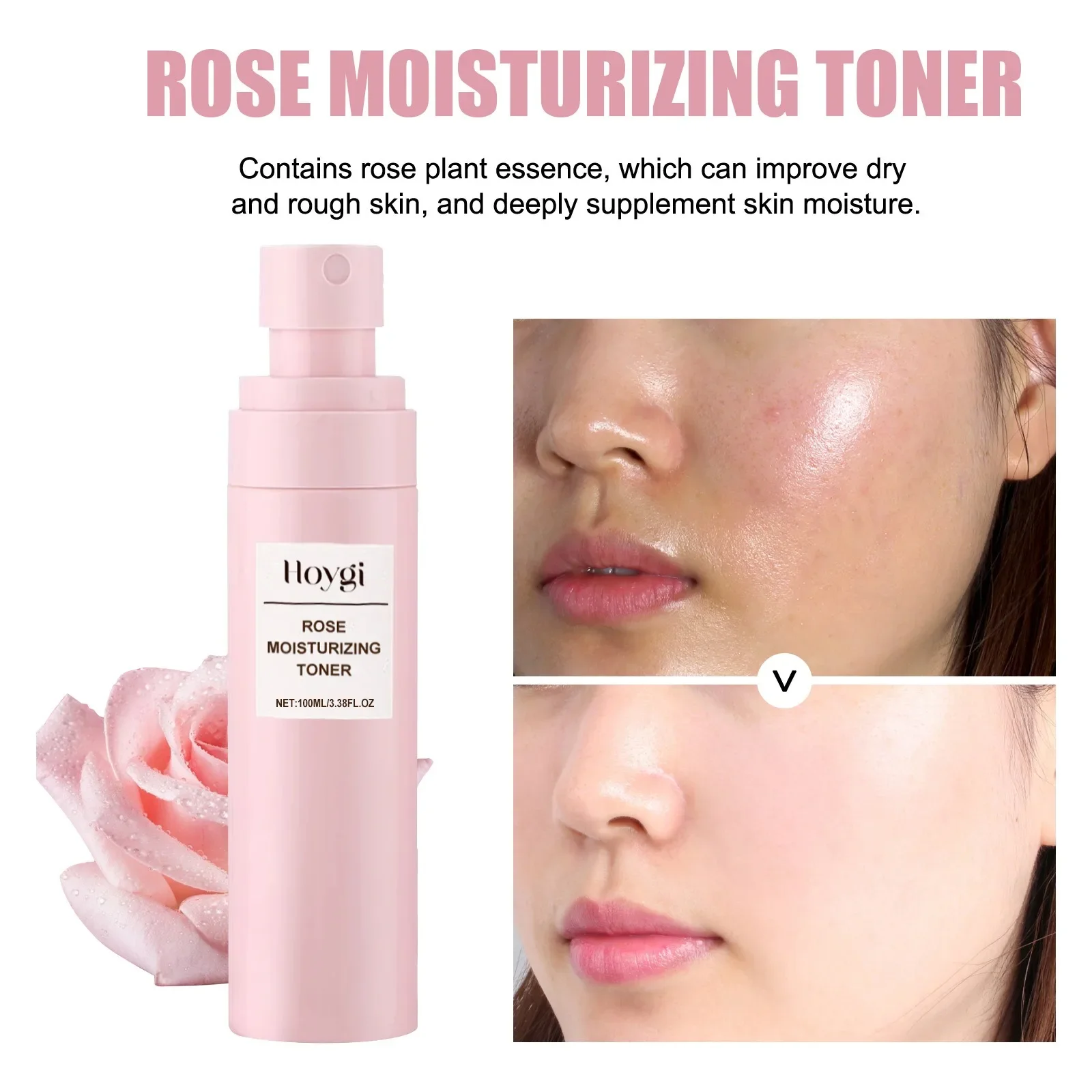 رذاذ ماء الورد للوجه مرطب ومنع - مراجعة Rose Water Spray وسعره